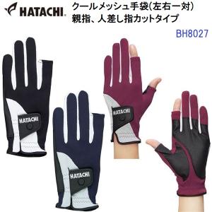 返品不可 人気 ハタチ (BH8027) グラウンドゴルフ スタンダードグローブ (B)