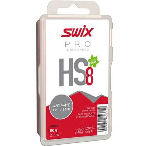 SWIX（スウィックス） ワックス -4度〜4度 HS8 レッド 60g HS08-6 SWIX