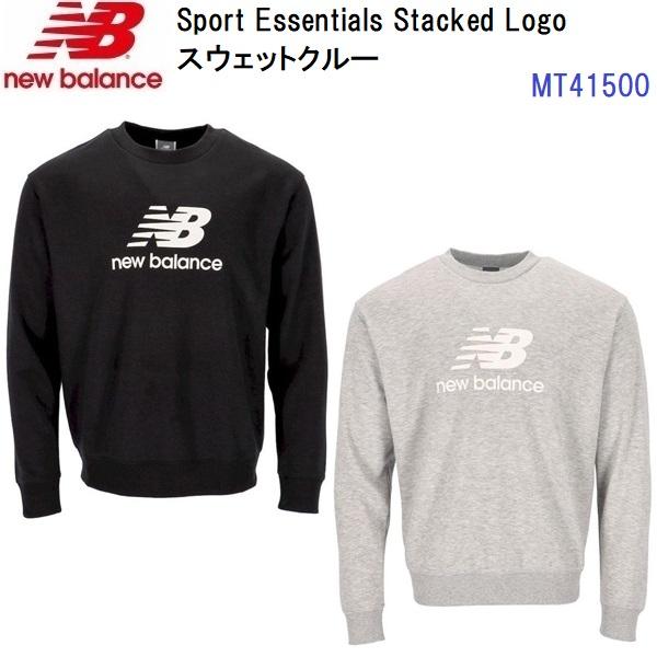 即納 ニューバランス (MT41500) Sport Essentials Stacked Logo...