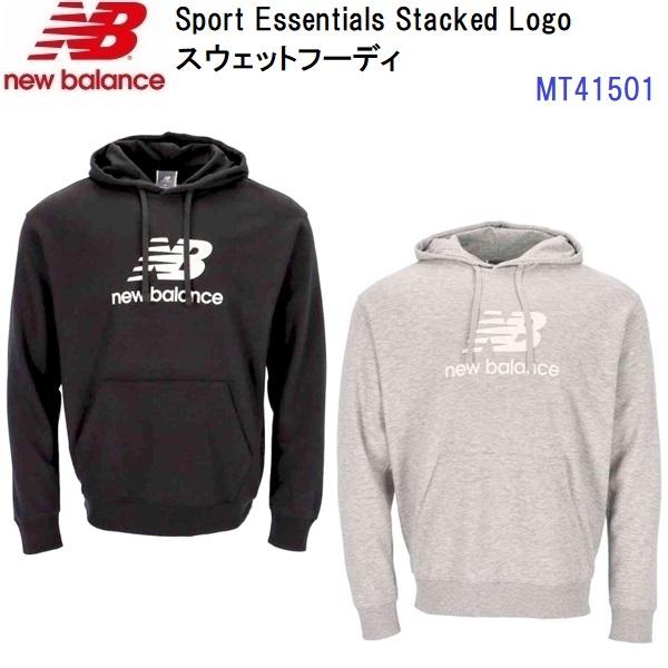 即納 ニューバランス (MT41501) Sport Essentials Stacked Logo...