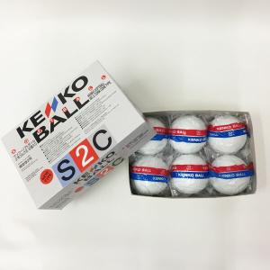 人気 ナガセケンコー(S2CNEW) ソフトボール 2号球 コルク芯 検定球 1箱(6個入り) (BM)｜bandaisports