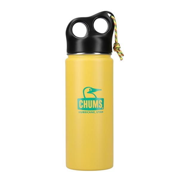 CHUMS チャムス キャンパーステンレスボトル 500 イエロー/グリーン CH62-1920 5...