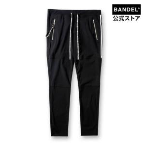 バンデル BANDEL ロングパンツ RESOUND CLOTHING×BANDEL Johnson LINE PT メンズ テーパードパンツ ストレッチ タイトシルエット ファッション｜bandel-official