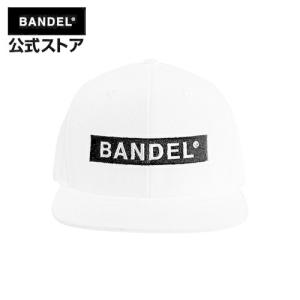 バンデル BANDEL キャップ Cap Box LOGO BAN-CP003 white キャップ  メンズ レディース ベースボール ファッション スポーツ ボックスロゴ｜bandel-official