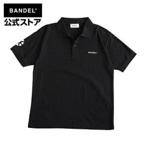 バンデル BANDEL ポロシャツ Polo Shirt BAN-PL004 Black 半袖 シャツ ブラック ロゴ スポーツ ドライ 消臭｜bandel-official