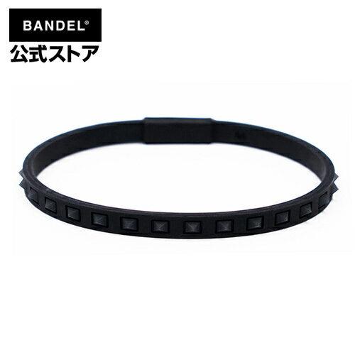 バンデル BANDEL アンクレット スタッズ ライン ブラック×ブラック studs line a...