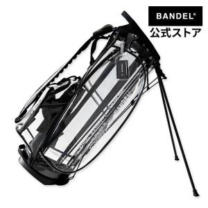バンデル BANDEL ゴルフバック Clear Stand CaddyBag22 キャディバッグ スタンドバッグ ブラック クリアバッグ  メンズ レディース｜bandel-official