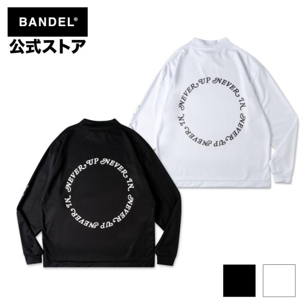 バンデル BANDEL ゴルフ モックネック NEVER UP,NEVER IN ROUND DES...