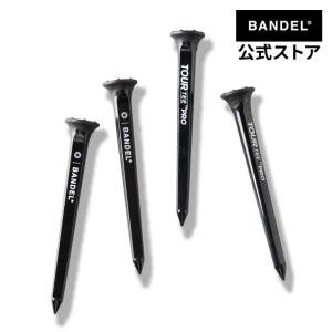 バンデル ゴルフ BANDEL TOURTEE Pro Black 4piece set ゴルフティ...