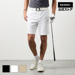バンデル エアレーションハーフパンツ ゴルフウェア ショートパンツ ハーフパンツ 短パン ストレッチ ブラック グレー メンズ