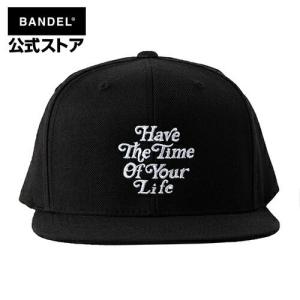 バンデル BANDEL キャップ Cap Have The Time of Your Life Black  メンズ帽子 レディース帽子 ファッション スポーツ｜bandel-official