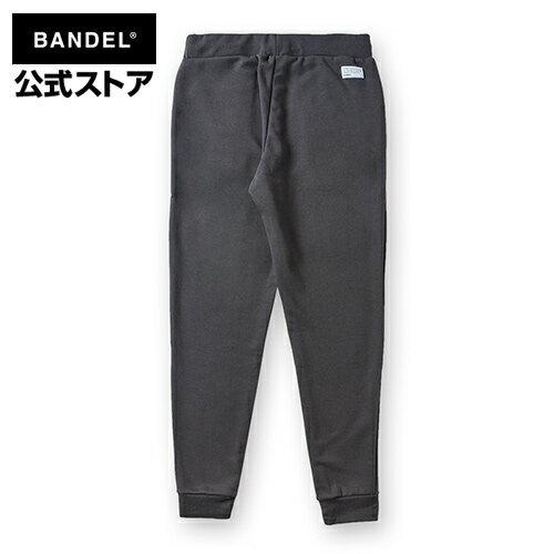 Jogger Pants Woven label Charcoal Grey BANDEL バンデル...