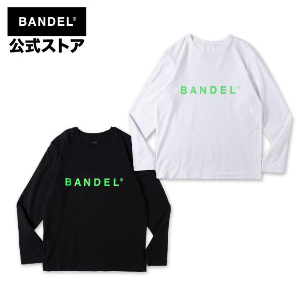 バンデル BANDEL ロングTシャツ Long Sleeve T Logo ブラック ホワイト グ...