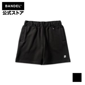 バンデル BANDEL スウェットショーツ B SWEAT SHORTS Black メンズ レディース スポーツ｜bandel-official