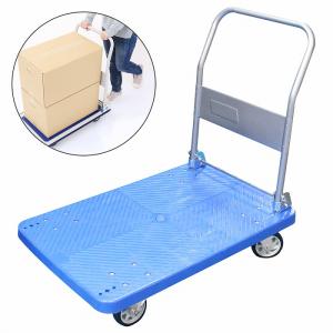 直送品】 金沢車輌 小型スチール台車 ハンドル折りたたみ式 NHT 直送品】 金沢車輌 小型スチール台車 ハンドル折りたたみ式 NHT