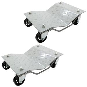 【送料無料】『鉄輪』 積載荷重1100kg 1t 頑丈 2台 タイヤドーリー カー ホイール ドーリー 故障 修理 整備 不動車 移動 工具 2個 セット