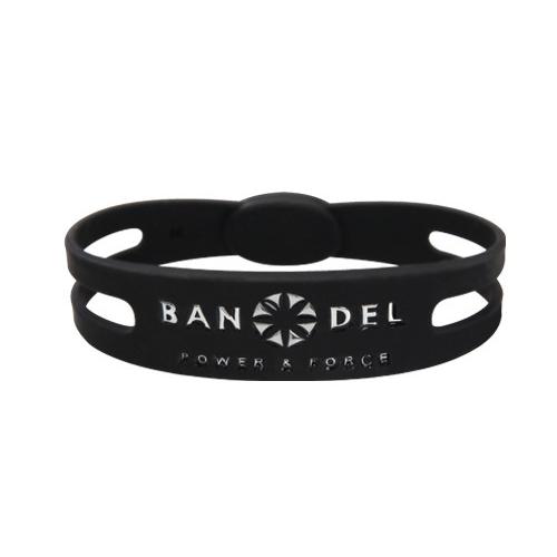 BANDEL Bracelet Metallic ブレスレットメタリック Black×Silver