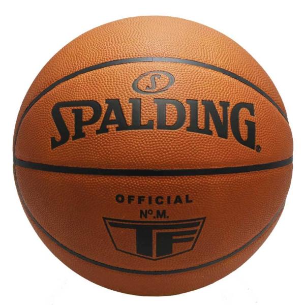 バスケットボール SPALDING オフィシャル レザー ゲームボール 7号 天然皮革