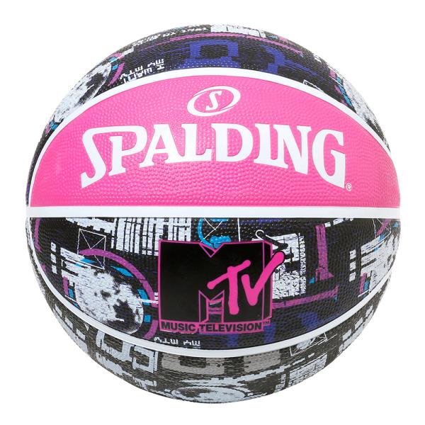 バスケットボール SPALDING ラバーボール MTV ムーン 7号 外用