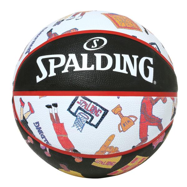 バスケットボール SPALDING ラバーボール トライトゥゲザー 7号 外用