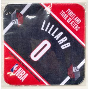 NBA ミニタオル BLAZERS #0 Damian Lillard｜bandofballers