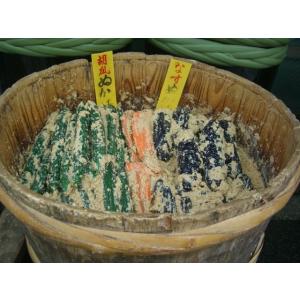 創業９０年　老舗の漬物店のなすびのぬか漬け　浅漬け　　一本