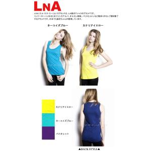 【LNA】エルエヌエー LNA Basic Tank タンクトップ｜banduke