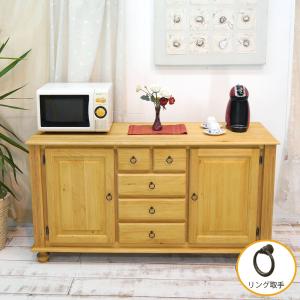 カントリーパインチェスト 幅90cm 衣類収納 タンス バレンシア 5