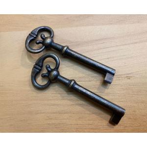 当社パインデスク専用アンティーク鍵 鋳物製アン...の詳細画像2