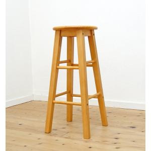 カントリーパイン ハイスツール Lサイズ 座面高70cm カントリー カントリーパイン ハイスツール Lサイズ 座面高70cm カントリー