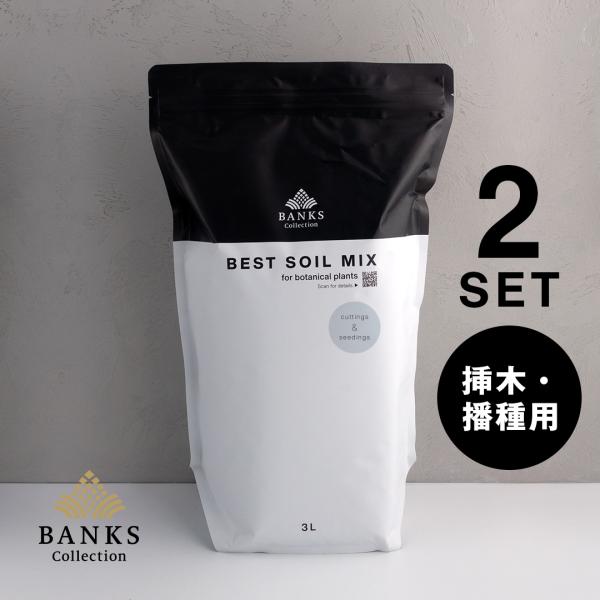 【細粒】CS3-2 ベストソイルミックス挿木・播種用3L2袋 best soil mix for c...