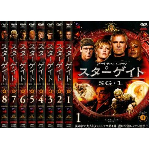 スターゲイト SG-1 シーズン4 全8枚 第1話〜第22話 レンタル落ち 全巻セット 中古 DVD...