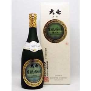 梅酒 生もと梅酒 〈極上品〉 箱入り 720ml 大七酒造 - 最安値・価格