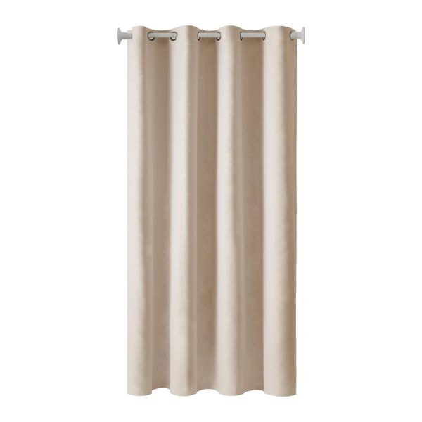 Topfinel カーテン 遮光 間仕切りカーテン 断熱 幅150cm 丈180cm 1枚入り ベー...