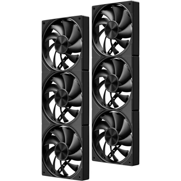 Novonest PCケースファン 120mm 1650 RPM 連結型ケースファン 高性能 デイジ...