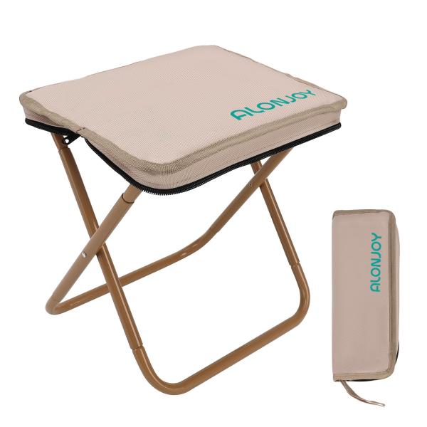 ALONJOY 【2025Newモデル】どこでも座れる コンパクト 超軽量 アルミ合金 折りたたみ椅...