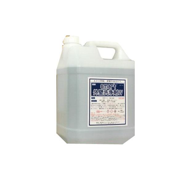 外壁洗浄剤W 4L スマート 医薬用外劇物 劇物譲受書 身分証のご提示が必要