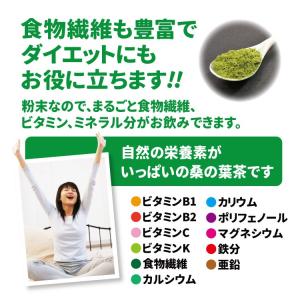 桑の葉茶 パウダー 1g×30袋 国産 粉末 ...の詳細画像5