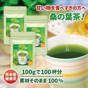 桑の葉茶 青汁 パウダー 100g×3袋 国産...の詳細画像1