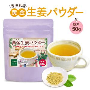 生姜パウダー 鹿児島県産 50g 粉末 保温 しょうがの商品画像