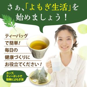 よもぎ茶 ティーパック 3g×15袋 国産 徳...の詳細画像5