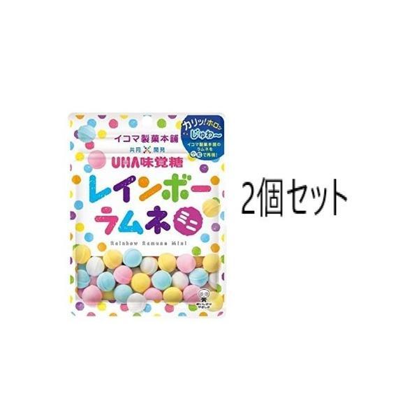 ネコポス発送 送料無料　味覚糖 レインボーラムネミニ ピーチ味 30g★　2個セット　 ペイペイ消化...