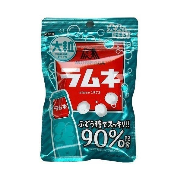 ネコポス送料無料　★森永製菓　大粒ラムネ　41g　2個★ ペイペイ消化4902888232374