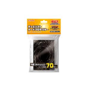 遊戯王 デュエリストカードプロテクター スリーブ 共通面ブラック（ホログラムVer.）【70枚入り】