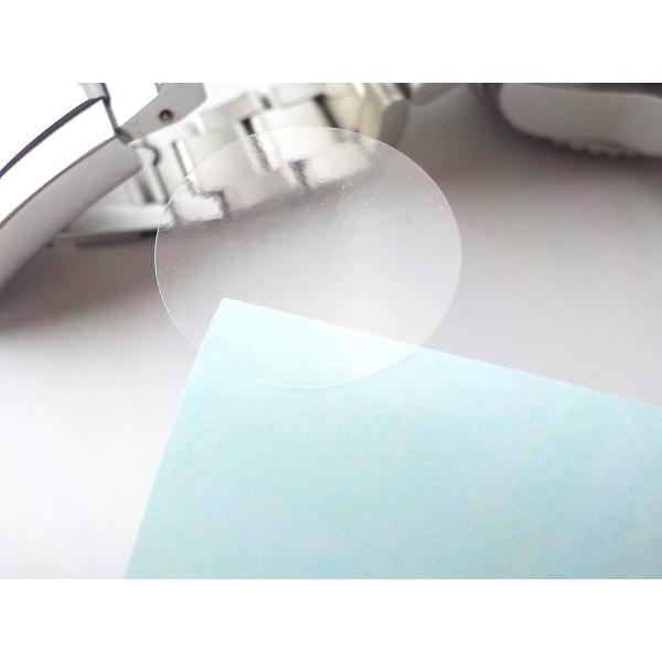 80枚 腕時計保護シール 21ｍｍ 送料無料 腕時計 傷防止シール 電池裏蓋 シール 風防ガラス 保...