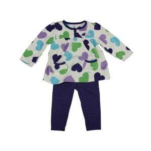 【Kids】ハート柄上下セット