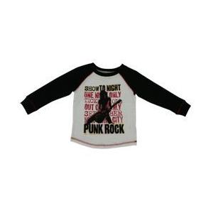 【Kids】ラグランTシャツ PUNK ROCK｜banzai