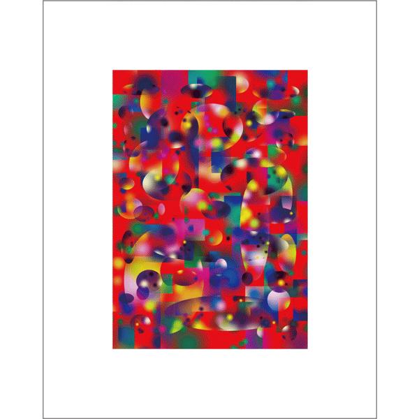 【寺澤晋吾】「細胞たちの惑乱」アートポスター