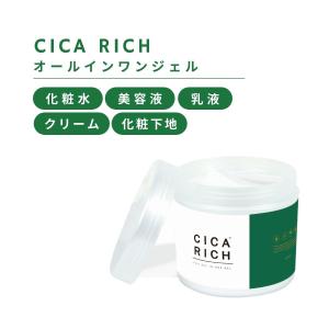 CICA RICH オールインワンジェル 1つで5役 大容量 化粧水 乳液 美容液 クリーム 化粧下地 シカ シカリッチ オールインワン ジャル 韓国コスメ