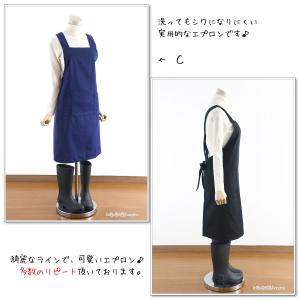 エプロン おしゃれ 撥水 クロス 紐 たすき ...の詳細画像4
